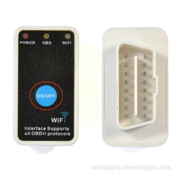 Mini ELM327 WiFi with Power Switch Works On IOS/Android/PC factory